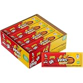 Lucas Skwinkles Pineapple - Tamarind Filled Flavored Sweet &amp; Sour Candy Strips, 0.92oz - 12 Pieces for Treats, Fruit, Parties, Pi&ntilde;atas