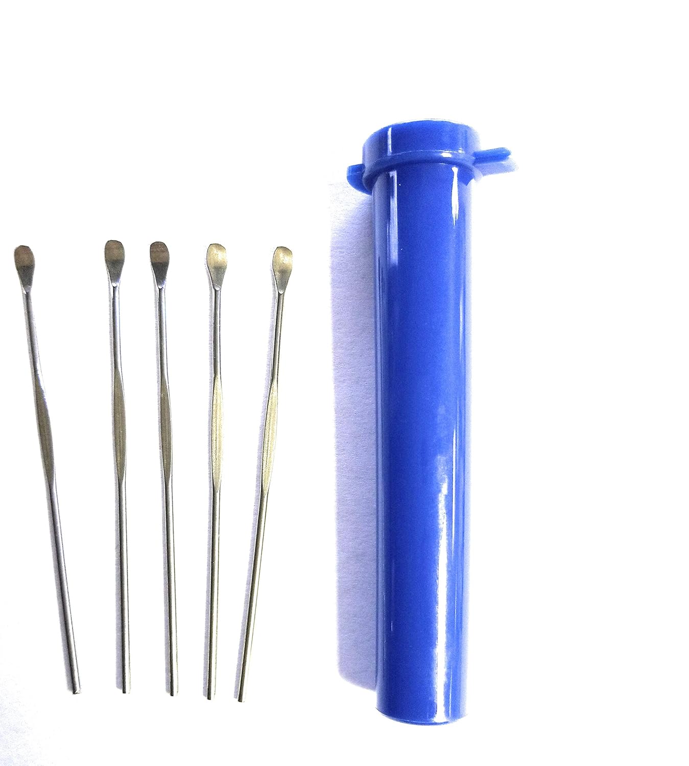 5 PCs Stainless Steel Mini Tools Vape Kandy & Pax Oven Cleaning +Tube