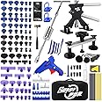 Super PDR Paintless Dent Removal Kit for Car,Body Repair Tools Dent Removal Tools, Hail Damage Repair Tools Dent Puller kit Auto Body Dent Remove Repairs 95% of Car Dents