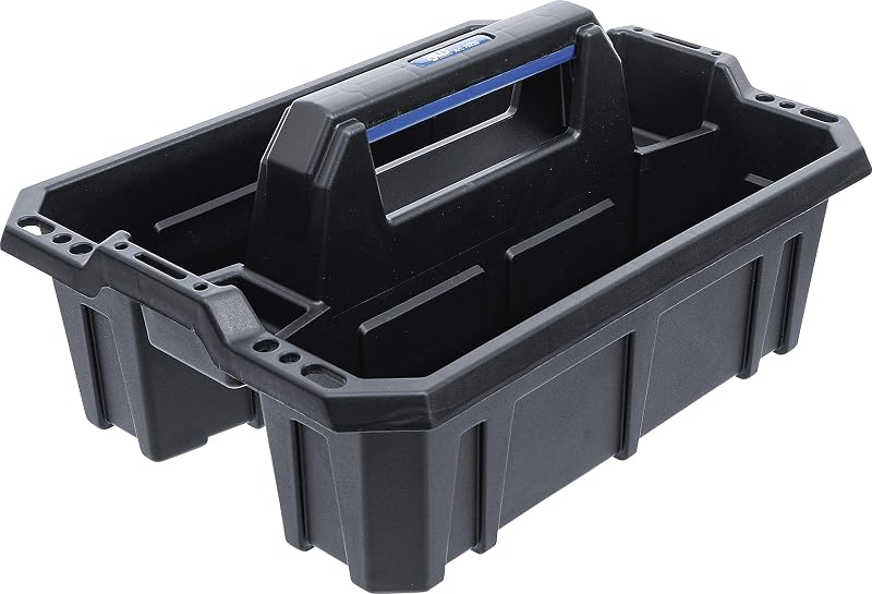 BGS 70220 Reinforced Plastic Tool Carrying Case - Open Compartments,
