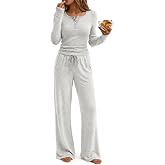 Trendy Queen Womens 2 Piece Outfits 2026 Fall Fashion Matching Lounge Sets | Airport Travel Old Momey Clothes, Workout Gym Set, Loungewear, Winter Clothing, Casual Sweatsuit, Cute Sweat Suit