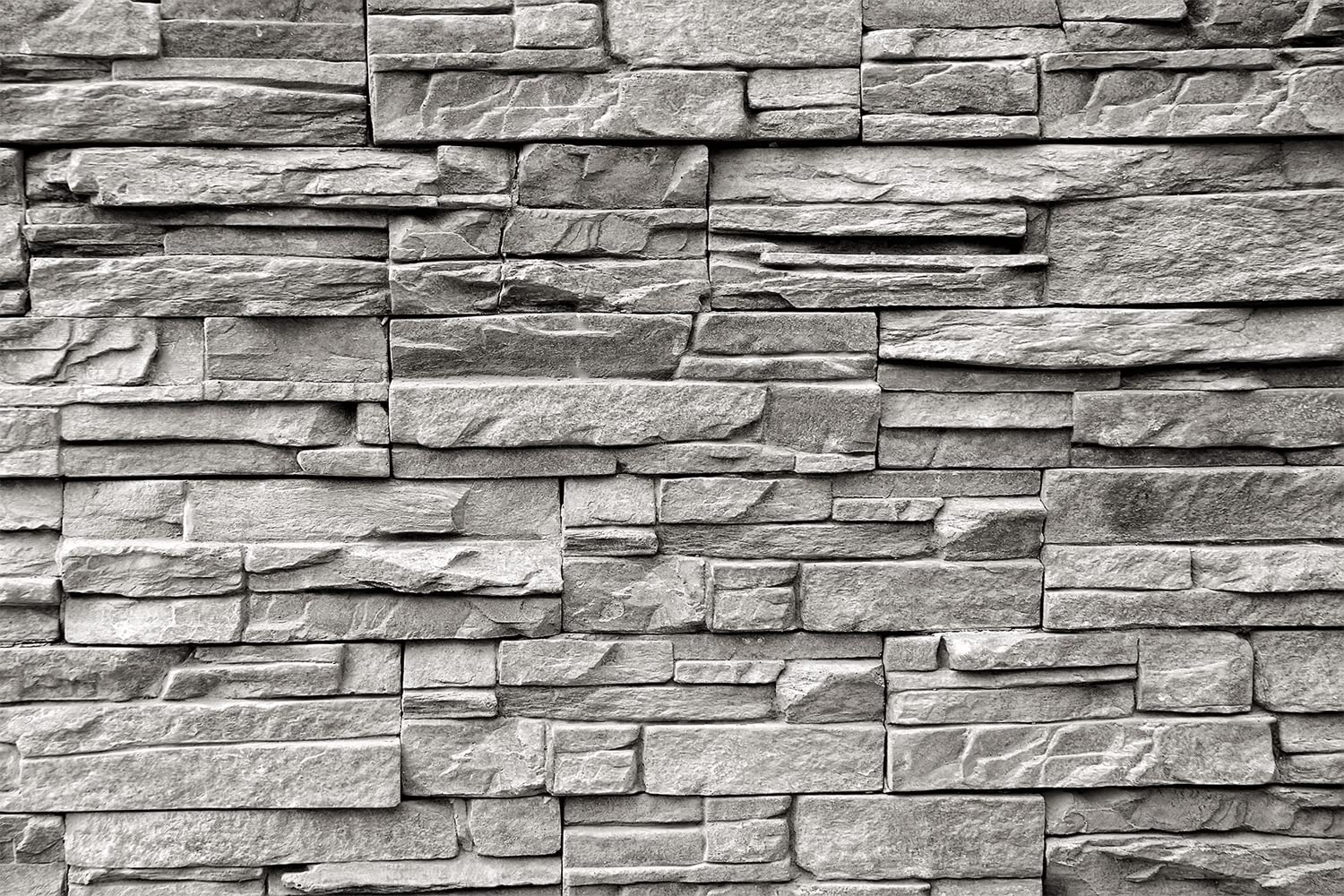 Queence Work and Hob Cover Stone 23.62 x 15.75 x 0.11 inches | Splash Guard | Back Panel | Kitchen Panels Includes Mounting Option Without Drilling | Colour: Light Grey