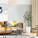 YOLEO 4FT Artificial Olive Tree Tall Faux Silk Olive Plant Home Office Decor view 7