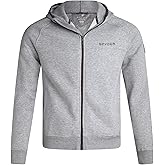 Spyder Mens Zip Up Hoodie - Super Soft Performance Fleece Sweatshirts for Men - Warm Athletic Hoodies for Running Walking Gym
