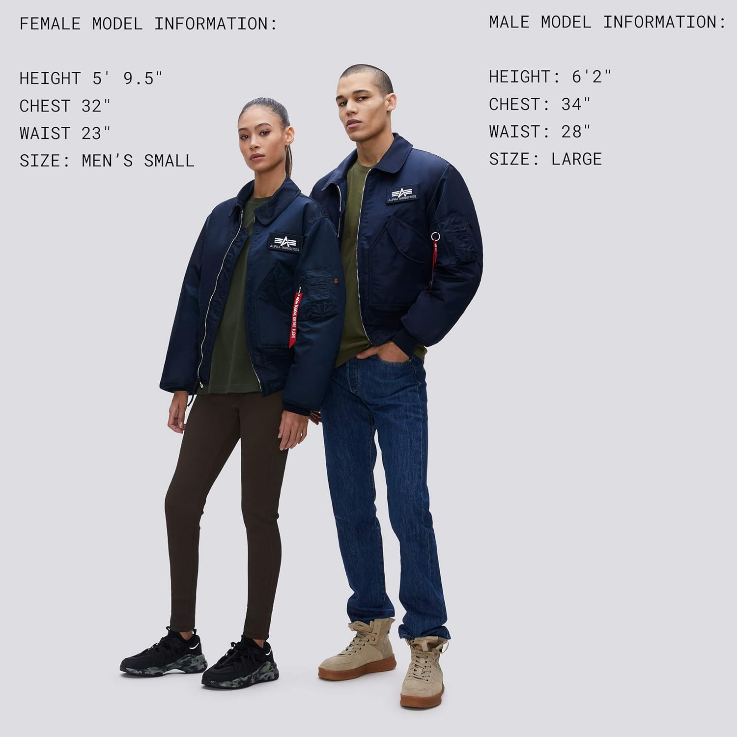 Alpha Industries Men's CWU 45/P Flight Jacket: Clothing
