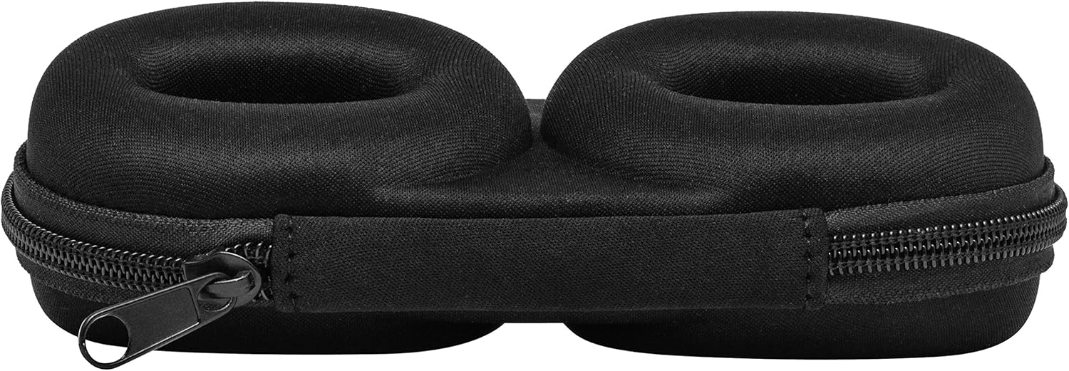 WATCHPOD Double Watch Travel Case Storage Holder Box for 2 Watches | Dual Tough Portable Protection w/Zipper Fits All Wristwatches & Smart Watches Up to 50mm (Black): Watches