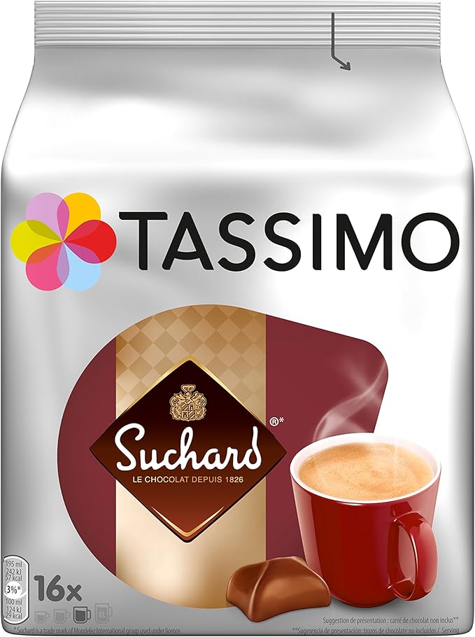 TASSIMO Suchard Hot Chocolate 16 T Discs/pods (Pack of 5) Amazon.ca