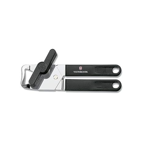 Victorinox, Swiss Made, Universal CAN Opener/TIN Opener - Black Handle