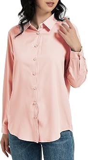 Womens Dressy Blouses Tops, Casual Long 