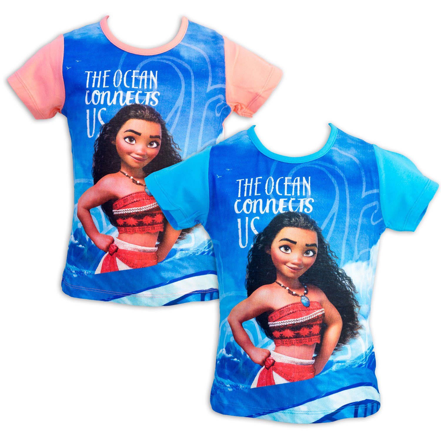 Maglietta In Cotone Per Bambine E Ragazze - T-Shirt Basic Con Scollo Rotondo