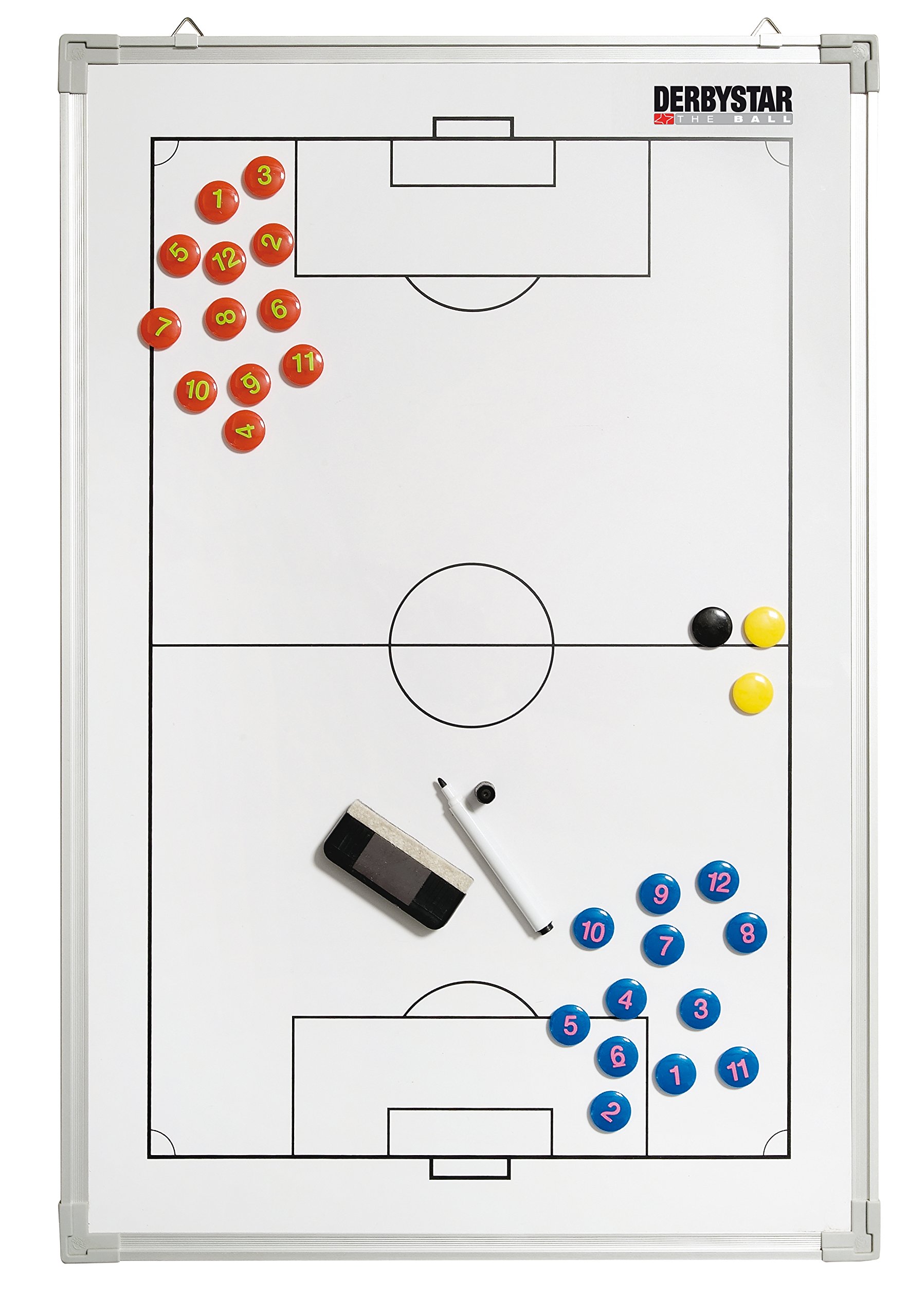 Derbystar Unisex Adult Tactics board-4111000000 Tactics Board - white, 45 x 30 cm