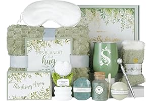 INNObeta Personalized Gift Baskets for Women who Have Everything, Unique Gifts for Her on Birthdays, Christmas, Useful Self C