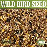 KEXMY 20kg Wild Bird Food with Aniseed – High Energy Seed Mix view 1