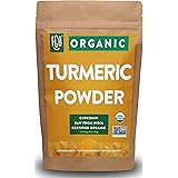 Organic Turmeric Root Powder w/ Curcumin | Lab Tested for Purity | 100% Raw from India | 8oz/226g Resealable Kraft Bag | by F