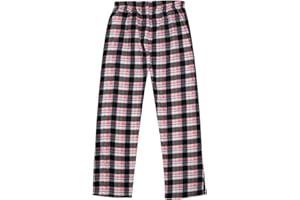 North 15 Girl's Super Cozy Minky Fleece Plaid Lounge Pants (7-14)