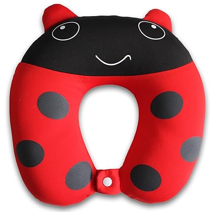 Ladybug Nido Nest Kids Travel Neck Pillow Best For Long
