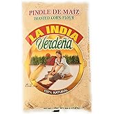 La India Verdena Toasted Corn Pinole 100 Natural