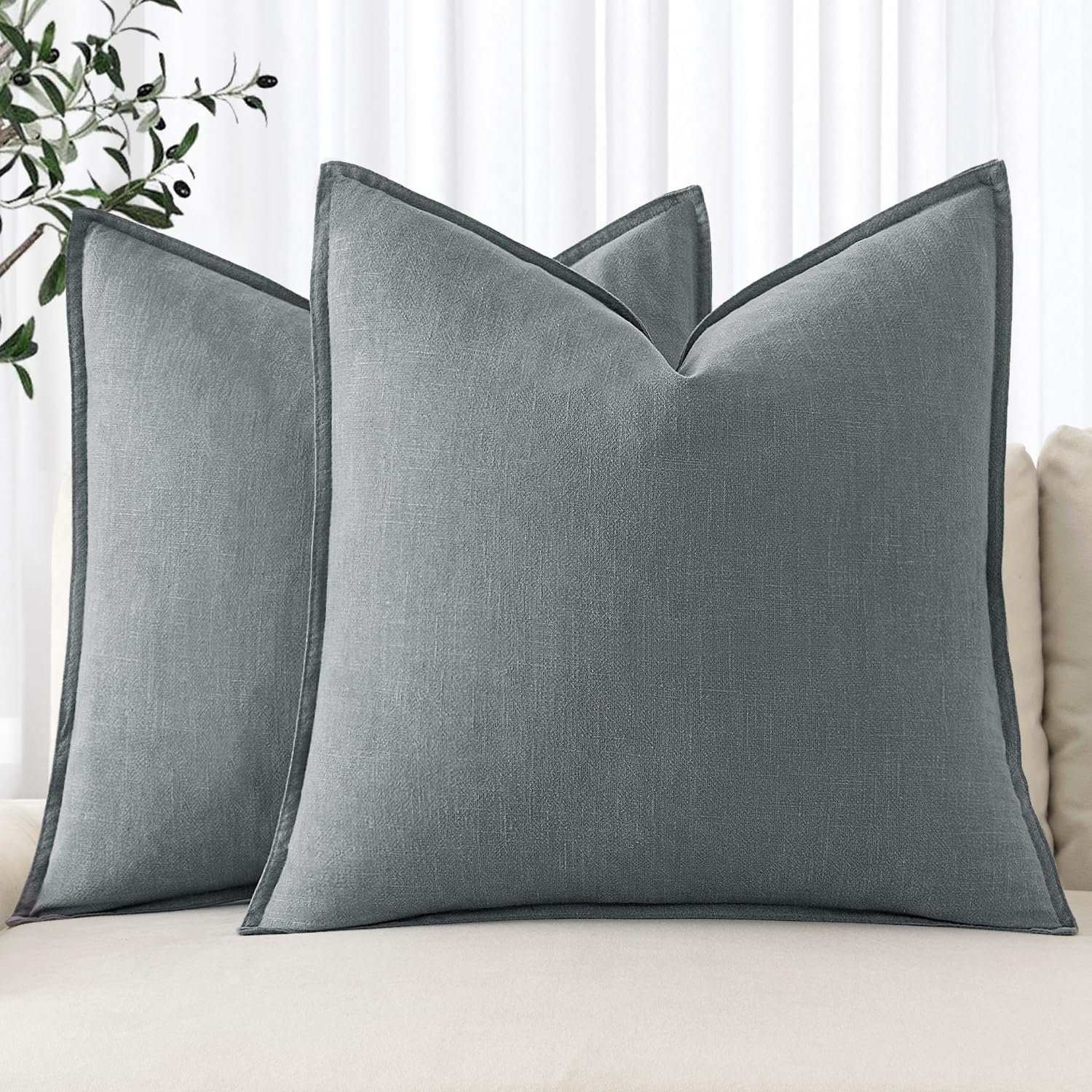 Lumbar Pillow Modern Farmhouse Couch Pillows MIULEE Decorative