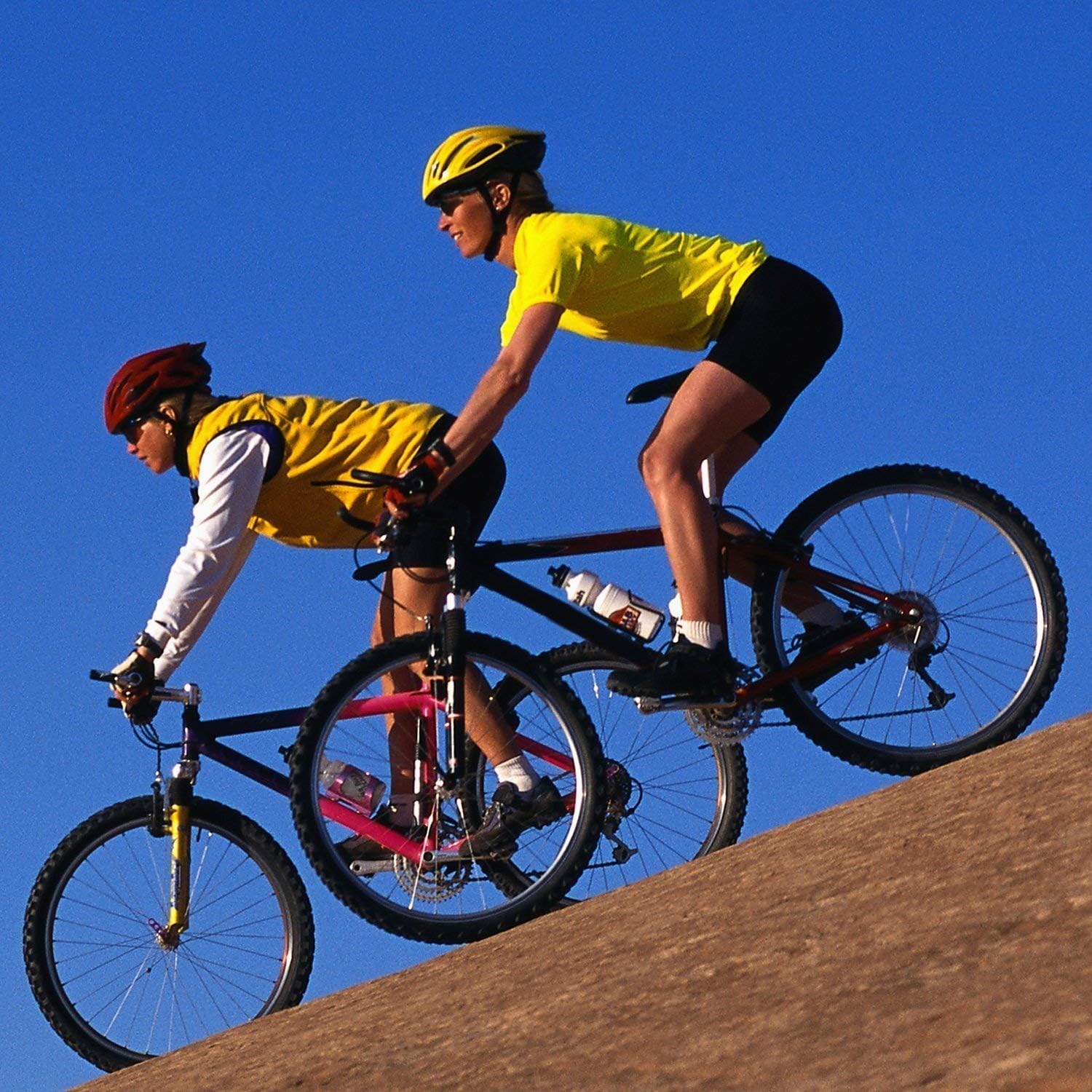 2 Sets Mens 3D Padded Bicycle Bike MTB Cycling Underwear Shorts: Clothing