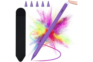 HOTLIFE Stylus Pen for iPad, Apple Pencil for iPad 10/9th Gen,Stylus Pen Compatible with (2018-2022) Apple iPad Pro 11 & 12.9 inch,iPad Mini 6th/5th Gen, iPad Air 3/4/5,iPad 6/7/8th Gen for Writing/Drawing