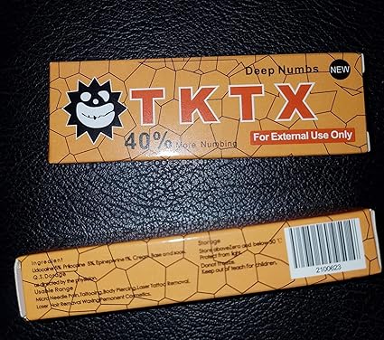 TKTX Creme anästhetisch, 40% 25 Minuten, Tattoo Piercing