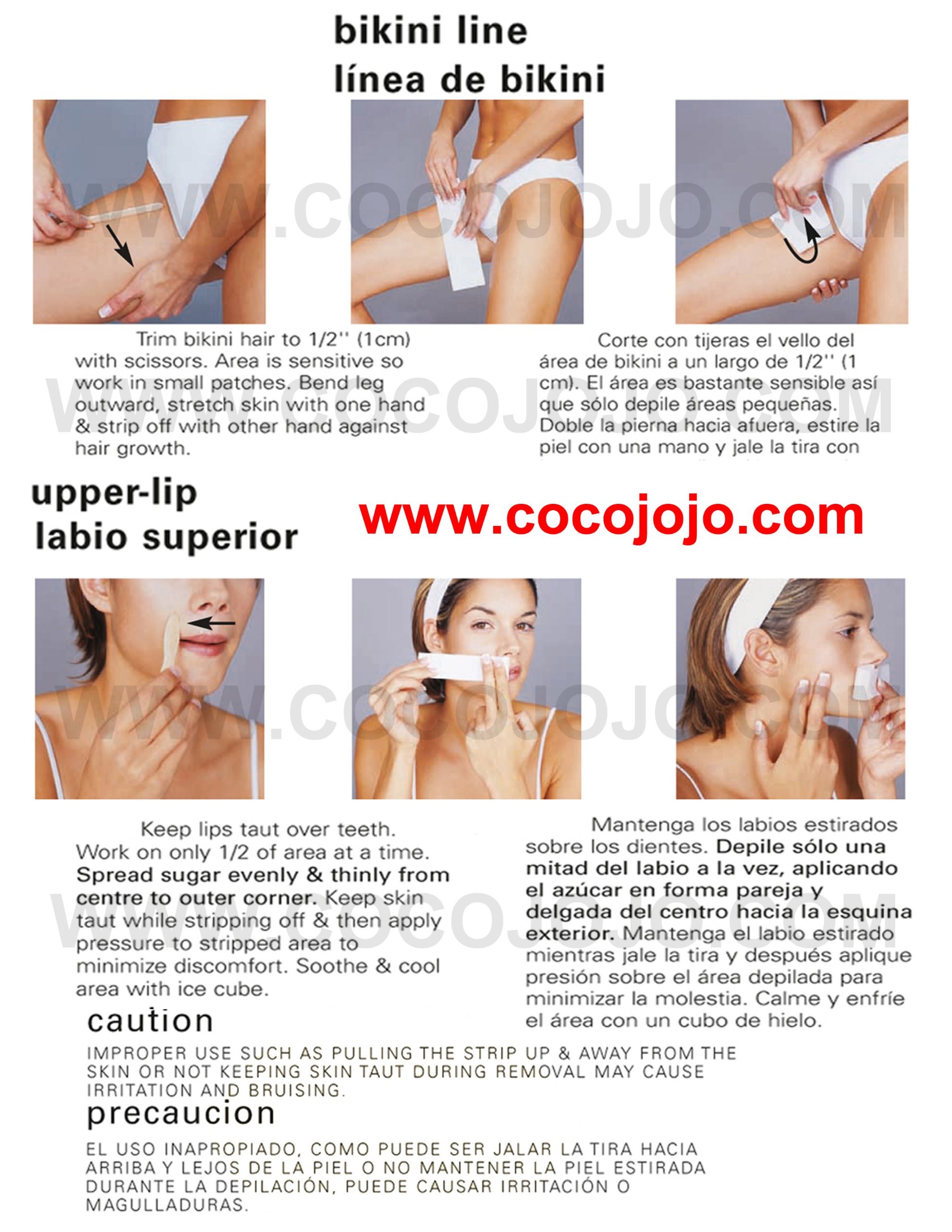 8 Oz Cocojojo Sugaring Brazilian Sugaring Wax Kit Sugaring Hair
