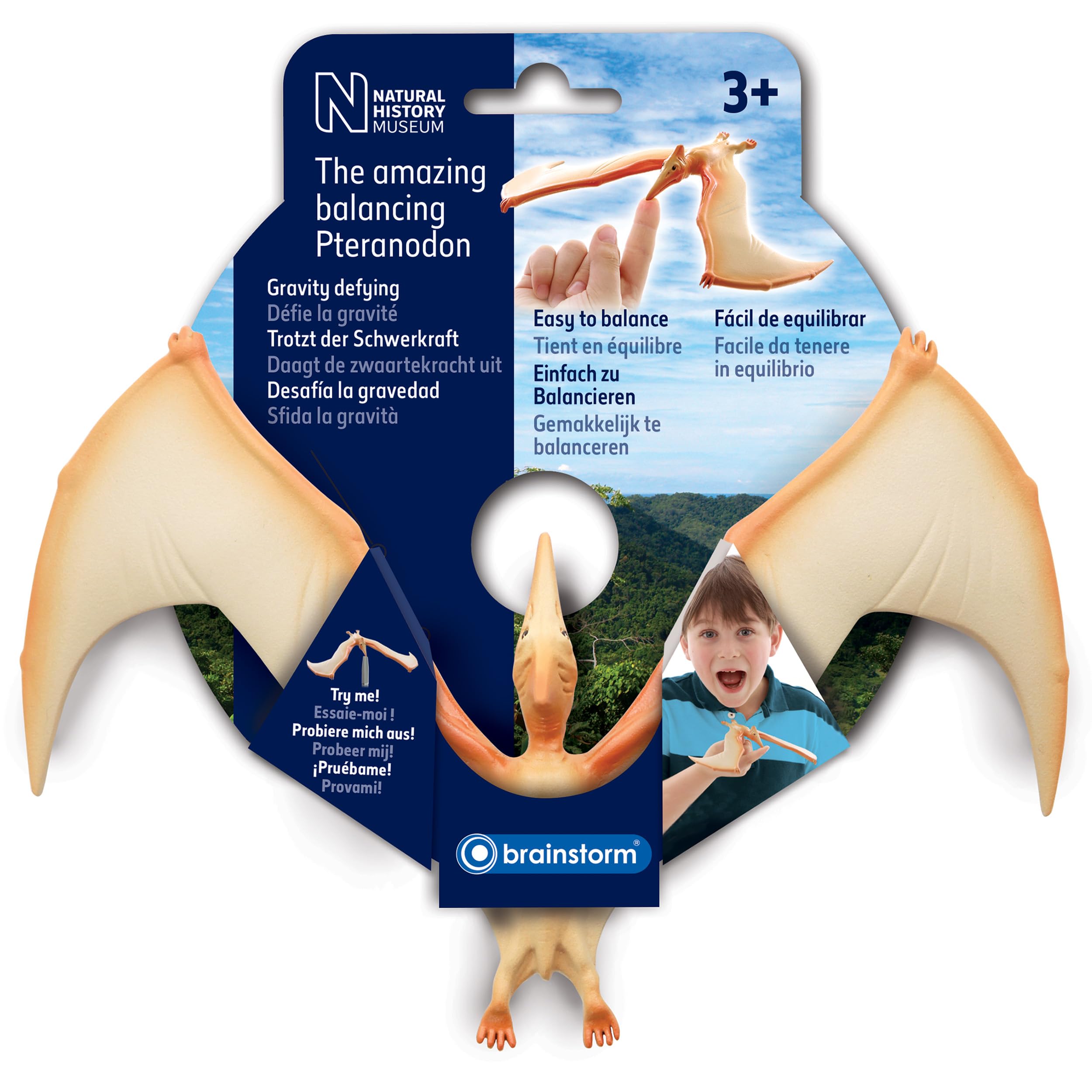 Brainstorm Toys N5150 The Natural History Museum Amazing Balancing Pteranodon