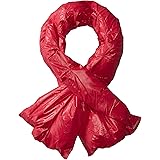 Coatology womens Down Scarf With Matching Mini Travel Pouch