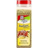 McCormick Italian Seasoning, Blend of Marjoram, Thyme, Rosemary, Sage, Savory, Oregano, and Basil, For Creating Memorable Fla