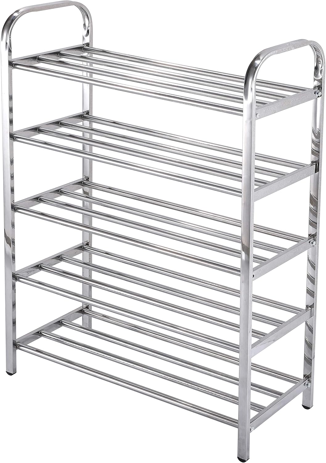 shoe storage for living room on For Living Room Holds Up To 16 Pairs Of Shoes Fanhao Upgraded Extended 4 Tiers Stainless Steel Shoe Rack 80 X 23 X 67cm Cloakroom And Hallway Shoe Organiser Shoe Storage Shelf Organiser