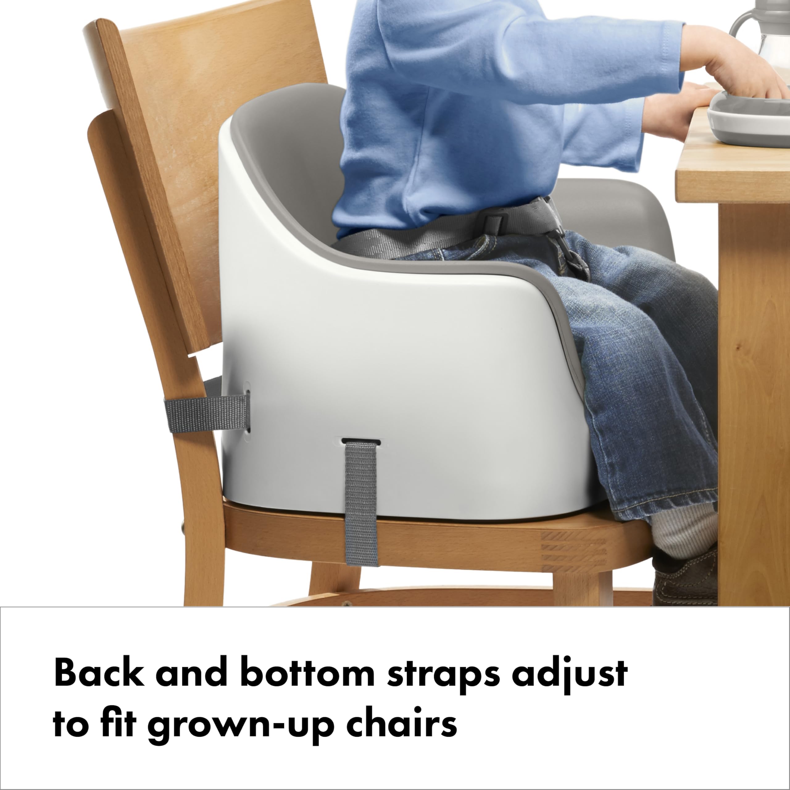 OXO Tot Nest Booster Seat with Removable Cushion - Gray