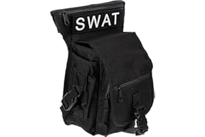 CALLARON Waterproof Tactical Thigh Pouch Adjustable Outdoor Leg Bag with Removable Logo for Camping Hiking