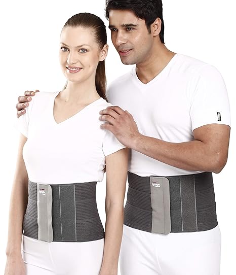 Tynor Tummy Trimer Belt (Waist Trimmer, slimming and abdominal belt for Men & Women-Medium)