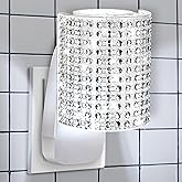 Hohean Wall Fragrance Plug in with Night Light, Compatible with Bath & Body Works WallFlower Fragrance, Wall Plug Fragrances Oil Diffuse with Nightlight for Home, Office(1 Pack,Round)