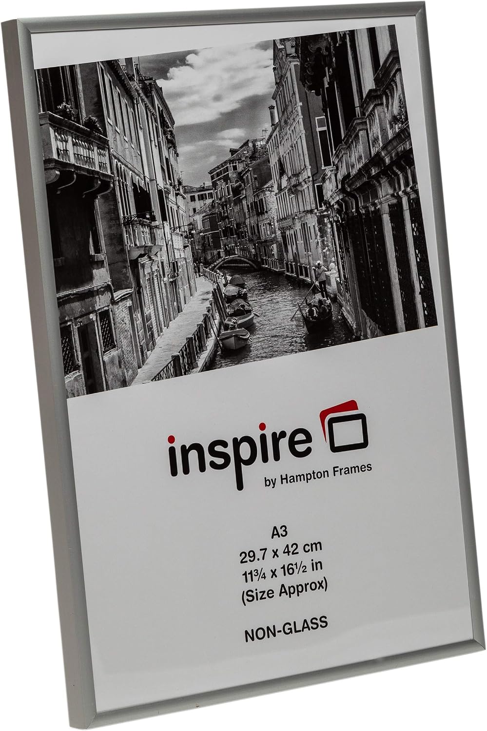 ALUMINIUM Silver A3 29.7x42 cm Certificate Photo Frame Non Glass Picture Aperture PAAFA3BX, 1 - Image 3