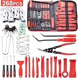 Uolor 268Pcs Trim Removal Tool Kit with Storage Bag car panel tools view 1