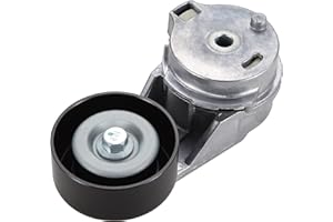 binopoly 38178 Drive Belt Tensioner Assembly With Pulley For 2002-2012 Buick Rainier Chevy Colorado/Trailblazer GMC Canyon/Envoy Hummer H3 Isuzu I-280/290/350 OE#89269 419-125 12573024 24576885