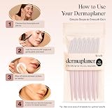Kitsch Dermaplaning Blades Face Razor 12pc Blush view 7
