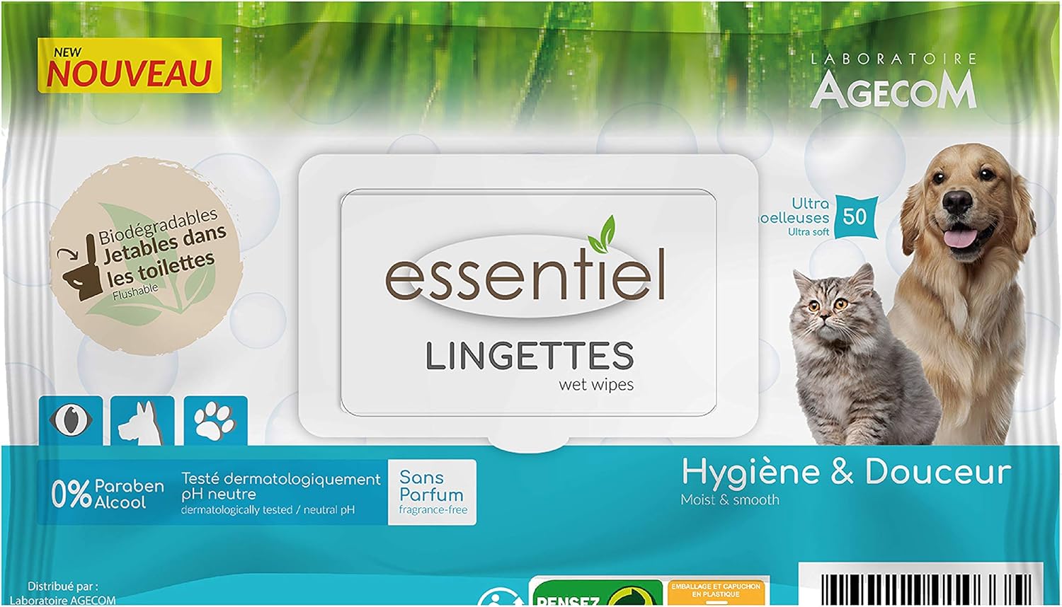 biodegradable dog wipes