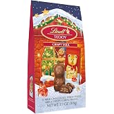 Lindt Holiday TEDDY Crispy Milk Chocolate Candy Bag, 3.9 oz., 12 Pieces