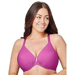Glamorise Full Figure Plus Size Front-Closure