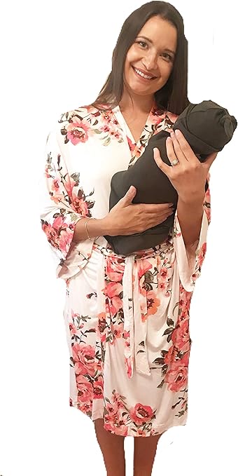 matching robe and swaddle amazon