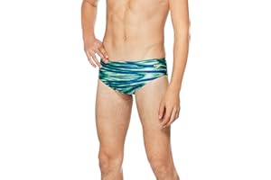 Speedo Mens Swimsuit Brief Prolt Printed Team ColorsSwim Briefs