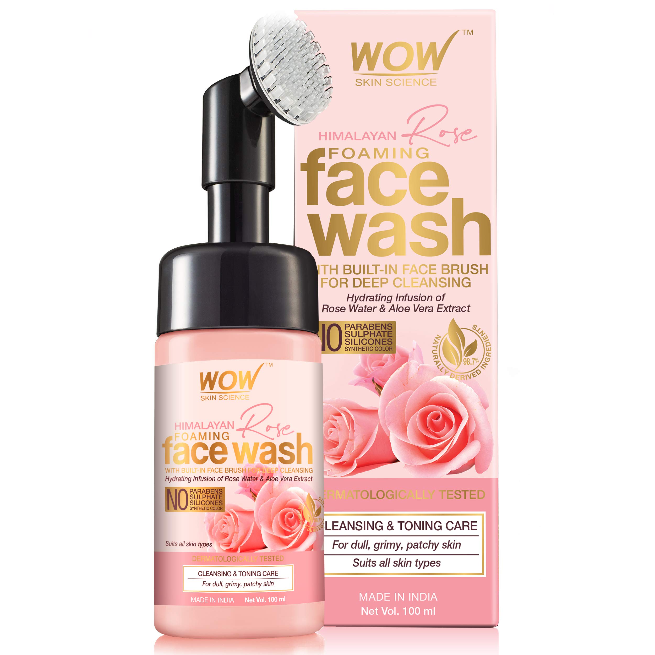 toning face wash
