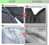 lisetar Waterproof Egg Chair Cover 210D Oxford with Zipper & Drawstring view 3