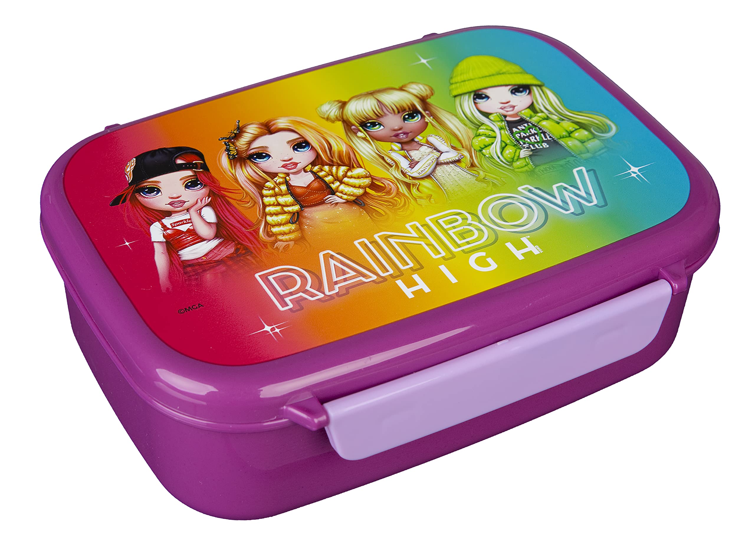 Scooli RHOF9903 Lunch Box, Plastic, Multicoloured