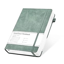CAGIE Lined Journal Notebook for Women Men 320