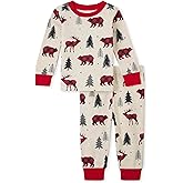 The Children's Place unisex-baby Family Matching, Christmas and Holiday Pajama Sets, Cotton