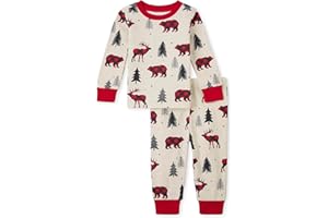 The Children's Place Family Matching, Christmas and Holiday Pajama Sets, Cotton