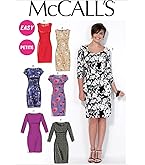 McCall's M8402 Misses' Dresses In Two Lengths With Choice Of Three Necklines Pattern